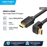 Vention HDMI Right Cable 4K HDR ARC 270 Degree Gold Platedangle