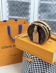 LV Mini Boîte Chapeau 老花迷你圓餅包