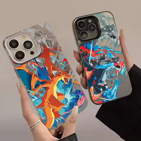 Mega Charizard X Dark Dragon Case for Redmi 15 15C 14C 13 13X 13C 12 12C 10 10A 10C A5 A4 A3 K80 K70