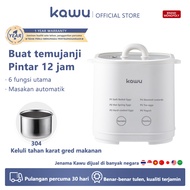 kawu egg steamer 智能蒸蛋器 egg boiler househol electric egg cooker half-boiled Smart Timing Periuk telur