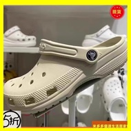[Taiwan Shipment] Crocs Hole Shoes Men Women Classic Star Bai Jingting Same Style Anti-Slip Sandals 