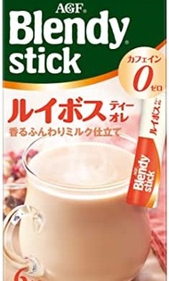 (訂購) 日本製造 AGF Blendy Stick 即沖 博士茶歐蕾棒 (零卡路里) 6 條 (6 盒裝)