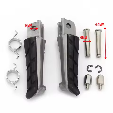 For Honda VFR800FD VFR1200F CBR600F CB250 CBR600FS CB600F CB400 Motorcycle Footrests Foot pegs Front