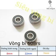 Bearing - bearing 608rs - Standard 8*22*7mm