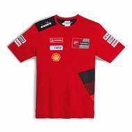 2025 Ducati T-Shirt-GP Team Replica 23，Latest Motorcycle Team Bike Short-sleeved Tops，3D Printed Lar
