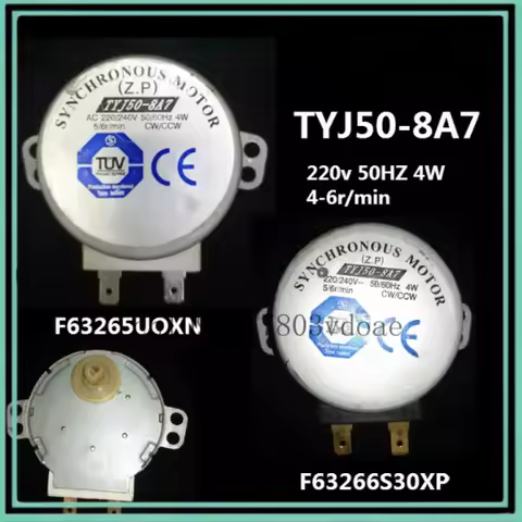 Suitable for Panasonic microwave oven glass turntable motor TYJ50-8A7 F63265UOXN F63266S30XP 4W