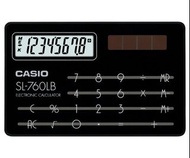 Casio SL-760-LB Pocket Size Calculator 卡型計數機 計算機