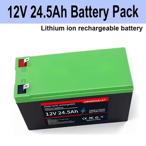12V 18650 3S7P 24.5Ah Lithium Rechargeable Battery 12V Battery Pack for solar energy storage With BM