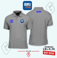 polo shirt bri brimo premium / baju kerah bank bri brimo