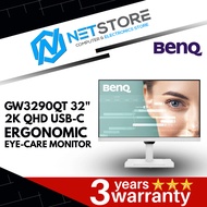 BENQ GW3290QT 32" 2K QHD USB-C ERGONOMIC EYE-CARE MONITOR- 9H.LLHLA.TBP