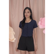 Lzzie Leila Top - Navy