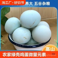 FQ6 Farm Green Shell Egg Contains Trace Elements Fresh Eggs Confinement Eggs Chai Eggs Stupid Eggs B