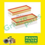 (2pc) 100% Original Mann Engine Air Filter C3698/3-2 C 3698/3-2 LX804 for Mercedes Benz G-Class W461