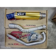 Exhaust Racing LC135 32MM 35MM Muffler Racing GL-Racing Turbo Z Drag