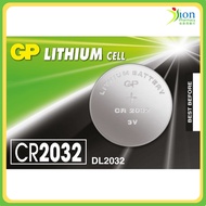 GP LITHIUM BATTERY CR2032 1S