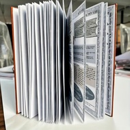 Vintage Scripture Bible Study Journal Guided Q&A Journal with Basic Theology Notes for Church Bible 