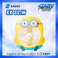 SANEX BOX FAN BOX FAN KK-801M MINION CHARACTER 8 INCH