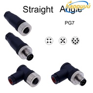 HAPPYUU M12 Sensor Connector, Connector Sensor Plug M12 Aviation Plug, M12 Sensor Cable Connector Wa