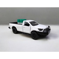 1/32 toyota hilux revo single cab diecast toy white colour hilux single cab custom made hilux kereta
