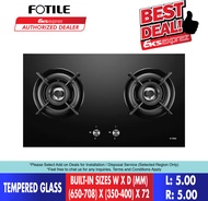 FOTILE GHG78215 Built-in Gas Hob | 5kW Power & 60% Efficiency