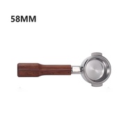 51mm/58mm มือจับเครื่องชงกาแฟสไตล์อิตาลี ที่จับไม้ ใช้ได้กับ Delonghi Duchess SKG 1203