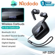 Mcdodo HP-329 TWS Wireless Earbuds Lanyard Portable Headphone Digital Display Mcdodo Bluetooth Earbu