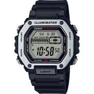 Casio แบตเตอรี่ 10 ปี กันน้ำ 100m นาฬิกาข้อมือผู้ชาย สายเรซิน รุ่น MWD-110H ของแท้ประกันศูนย์ CMG