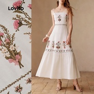 Lovito Casual Dress Spring/summer Dress for Women LBL30167 Lovito Pakaian Santai Musim B Frühjahr/so