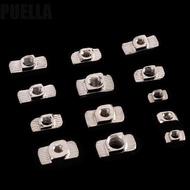 PUELLA Thread T Nut 10/50pcs T-Slot For 2020 3030 4040 4545 Series Multi Size M3-M8 Aluminum Profile