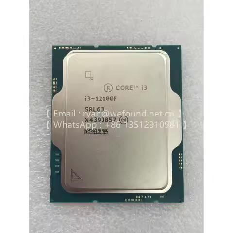 I3 12100F Processor ,Tray Product , Price corresponds to 1 piece processor.