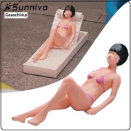 1/64 Scale Miniature Model Figures Ornament Mini People Model for DIY Scene DIY Projects Sand Table