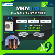 [ORIGINAL] DAIKIN Multi Split Inverter Air Conditioner MKM-P Series R32 (MKm105P) CDKP25P/CDKP35P/CDKP50P/CDKP60P
