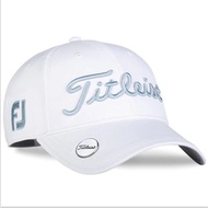 Titleist ของแท้หมวกกอล์ฟหมวกสำหรับเดินทางหมวกแก๊ปสำหรับเล่นกีฬากลางแจ้งสำหรับผู้ชายและผู้หญิงหมวกกอล์ฟใหม่