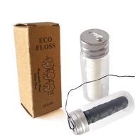 Eco-Friendly Dental Floss Oral Hygiene Wax Mint Flavored Dental Floss Spool Teeth Floss 30M Dental F