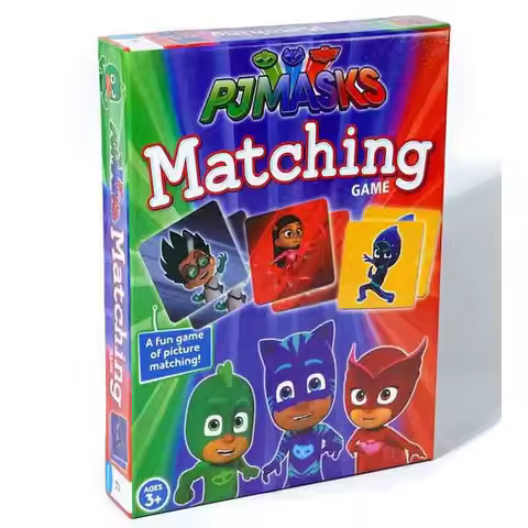 PJ Masks English Version of Board Game Card Games, Family Gatherings and Board Games