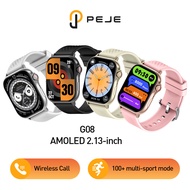 Peje G08 smart watch for men waterproof original 2.13 AMOLED GPS 1ATM WaterProof