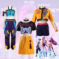 demon slayer cosplay baju  kpop demon hunter cosplay kids costume kpop demon hunters costume women H