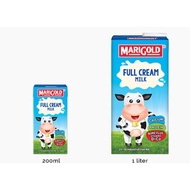 Milk full cream milk UHT Marigold / 牛奶 / susu