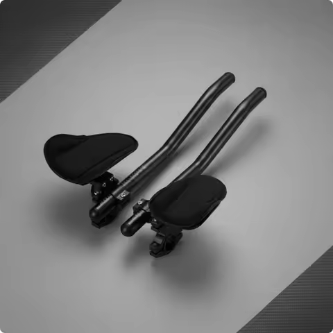 Triathlon Handlebar Extensions Clamp Mounted Aluminum Aero Extensions Padded Aero Extensions 740 G B