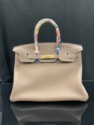 hermes birkin 35 etoupe ghw 大象灰 金扣