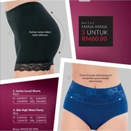 Avon Panty Nina Fatiyah Jessenia Suzy Laced Shorts Juita amara Dionne Seamless panty Qila high waist