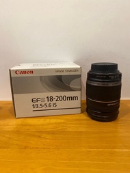 Canon EF-S 18-200mm f3.5-5.6 IS zoom lens鏡頭