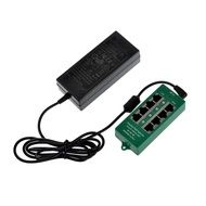PoE Texas 4 Port PoE/PoE+ Injector with 48V 60W Power Supply - Gigabit Injector - Active Mode A Powe