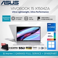 LAPTOP Asus VivoBook X1504ZA - Intel i7-1255U - RAM 16GB - 512GB SSD NVme - Iris Xe Graphic - 15.6" FHD - Windows - Silver