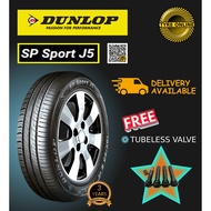 DUNLOP SP SPORT J5 185/65R15 NEW TYRE TIRES TAYAR BARU RIM 15 AVANZA LIVINA ALMERA ERTIGA ONLINE DEL