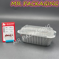 405-P Aluminium Foil Tray with Clear Lid [ 5sets ± ] Rectangle / Rectangular My Chef Foil Tray 405 -