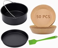 Silicone Egg Bites Mold Set for Instant Pot Accessories with Springform Pan and Steamer Rack Trivet with Heat Resistant Handles Compatible with 6 &amp; 8 Qt Pressure Cooker, 5-Piece Bonus Measuring Spoons