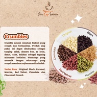 Cookie Crumble 500gr Red Velvet Matcha Caramel Chocolate Topping Crunch Indonesian Cafe Solution