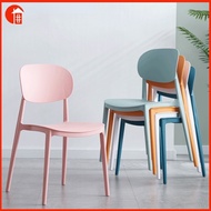 Plastic Dining Chair Nordic Design Household Dining Chair Plastic Chair Modern Simple Economic Back 