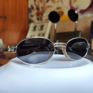 Italy FENDISSIME by Fendi 義大利製 橢圓墨鏡 太陽眼鏡 鏡框 oval round sunglasses